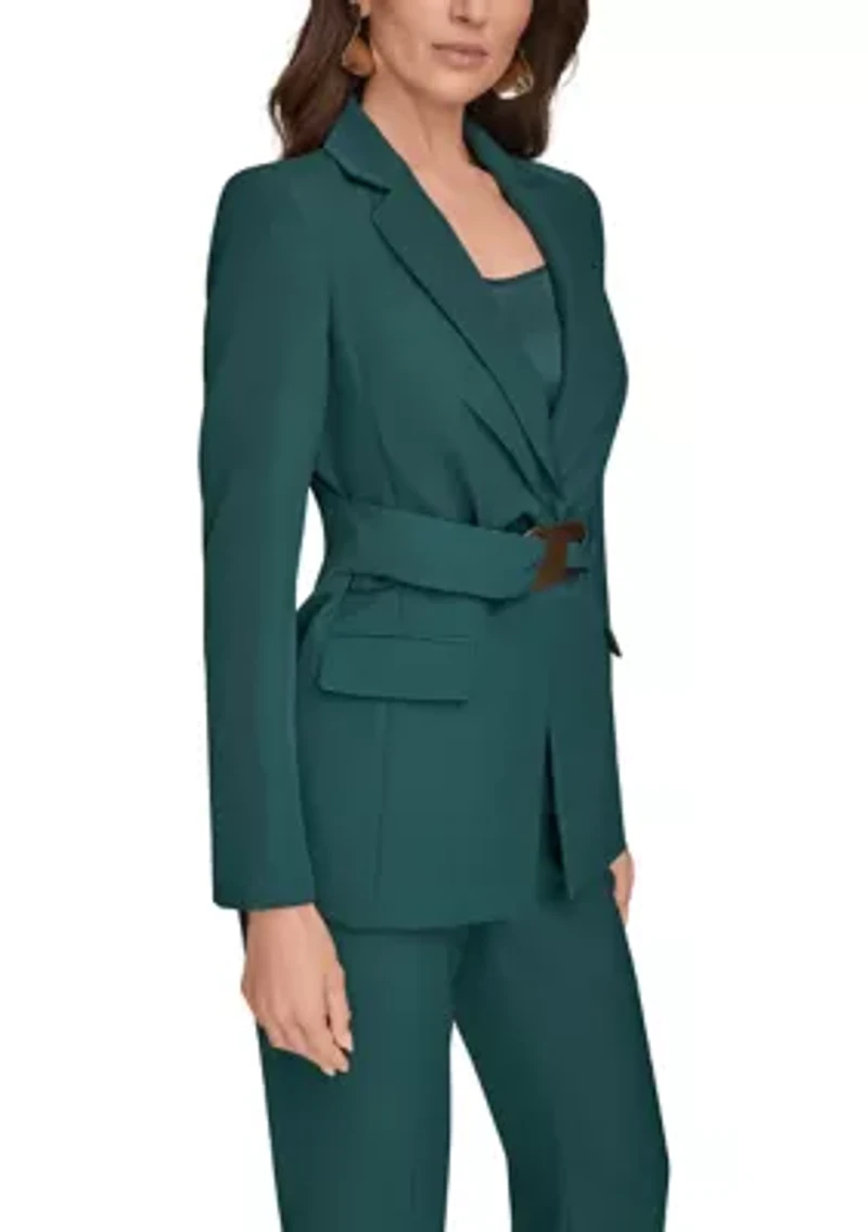Women's Belted Blazer