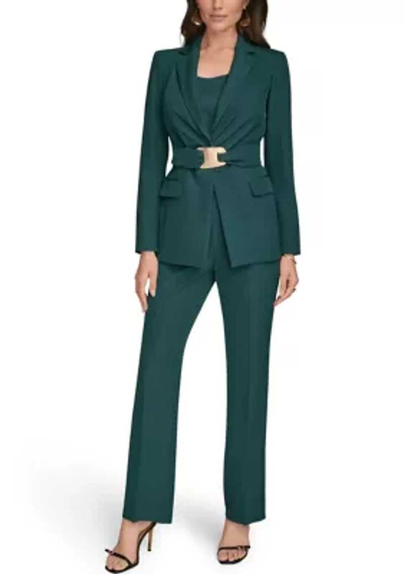 Women's Belted Blazer