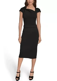 Women's Midi Sweater Skirt