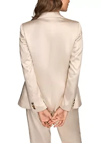 Women's Novelty One Button Jacket