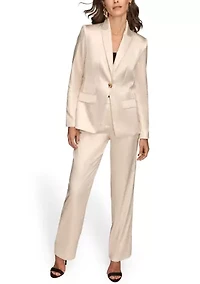 Women's Novelty One Button Jacket