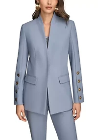 Women's Button Sleeve Jacket