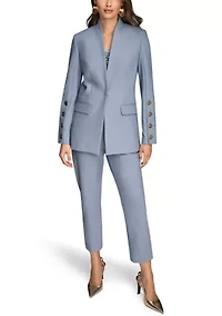 Women's Button Sleeve Jacket