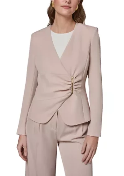 Women's Side Zip Wrap Jacket