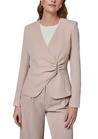 Women's Side Zip Wrap Jacket