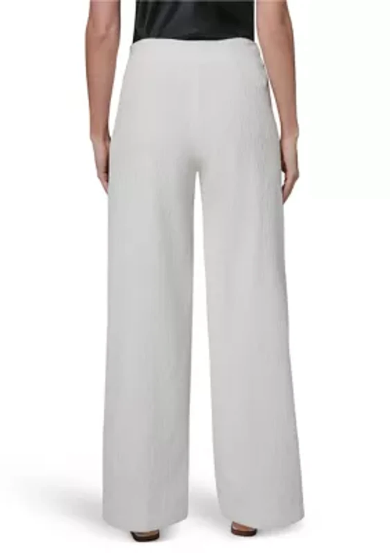 Women's Wide Leg Side Zip Pants