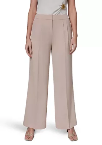 Women's Wide Leg Pleated Pants