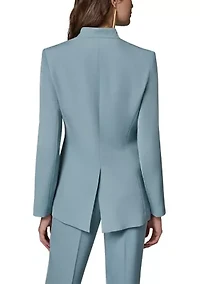 Women's 4 Button Sleeve Blazer