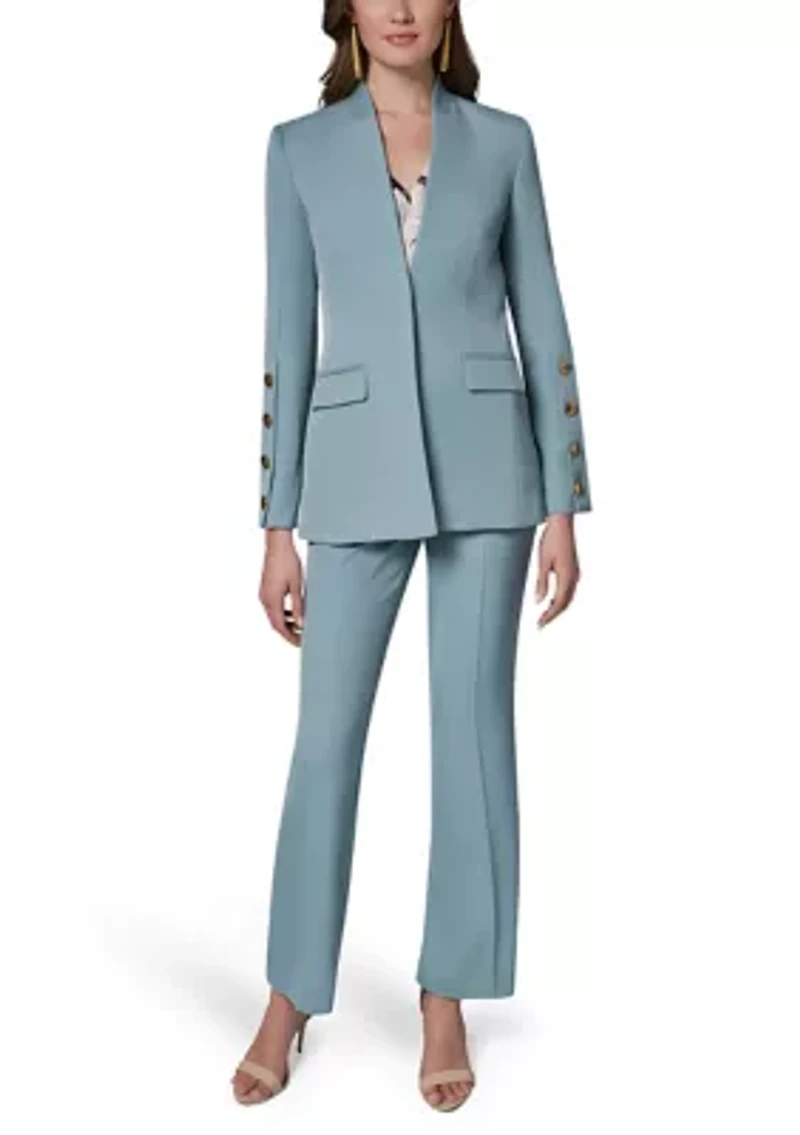 Women's 4 Button Sleeve Blazer