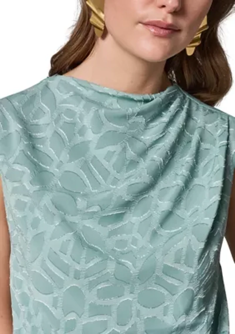 Women's Gathered Shoulder Blouse