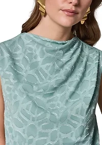 Women's Gathered Shoulder Blouse