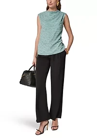 Women's Gathered Shoulder Blouse
