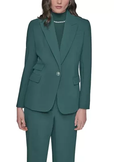 Women's One Button Jacket