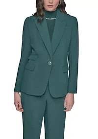 Women's One Button Jacket