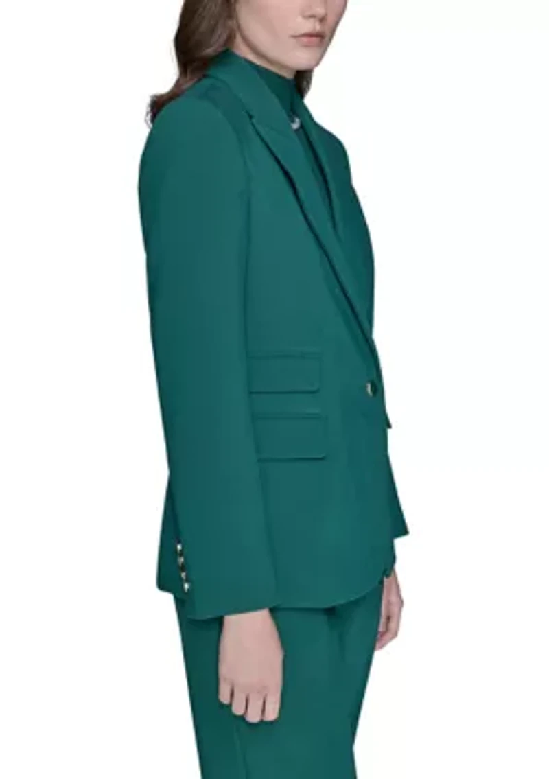 Women's One Button Jacket