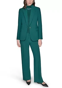 Women's One Button Jacket
