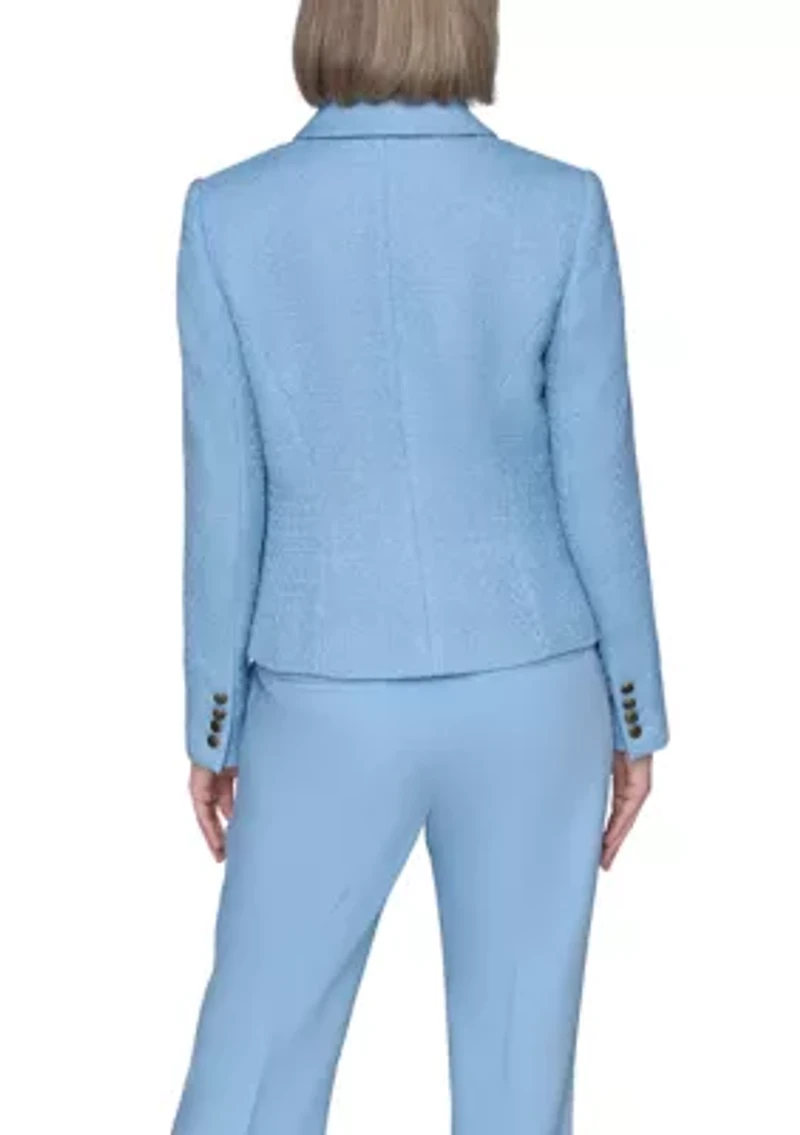 Women's Tweed Double Breasted Jacket