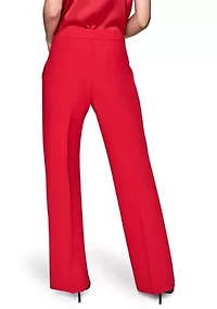 Women's Mid Rise Straight Leg Pants