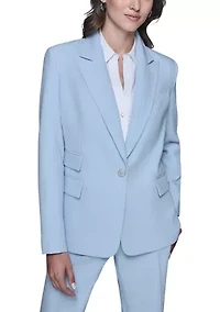 Women's Single Breasted 3 Pocket Blazer