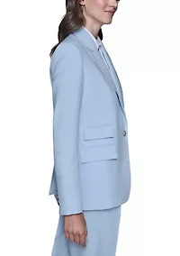 Women's Single Breasted 3 Pocket Blazer