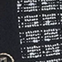 Women's Cropped Tweed Jacket with Cuffs