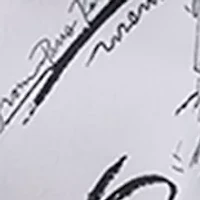 Women's Printed Sleeveless Tie Neck Blouse