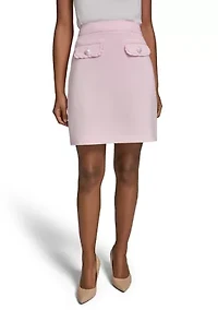 Women's Mini Skirt with Pockets