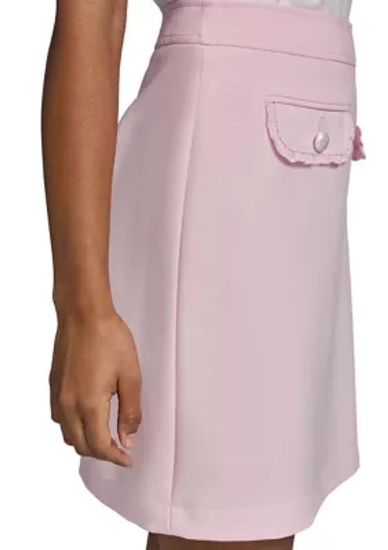 Women's Mini Skirt with Pockets