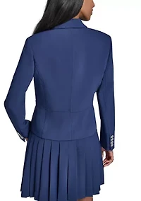 Women's 3 Button Patch Pocket Blazer
