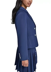 Women's 3 Button Patch Pocket Blazer