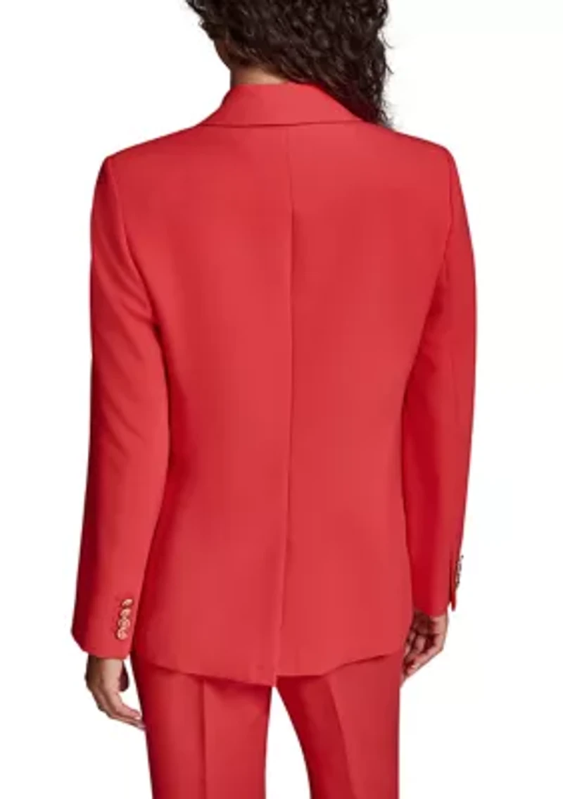 Women's Notch Collar Pocket Blazer