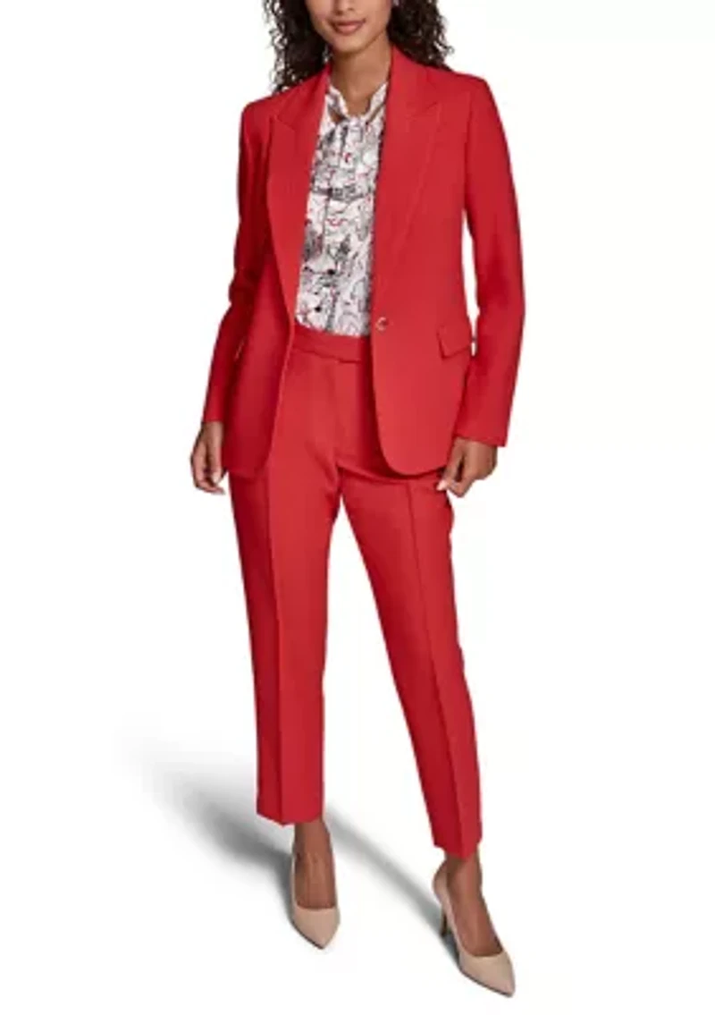 Women's Notch Collar Pocket Blazer