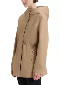 Women's Adela Cotton Canvas Rain Jacket