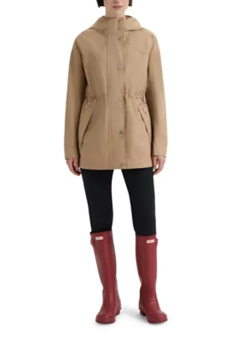 Women's Adela Cotton Canvas Rain Jacket