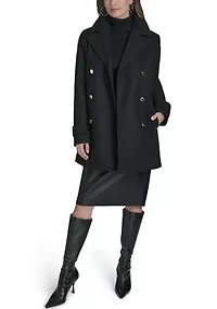 Women's Double Breasted Coat