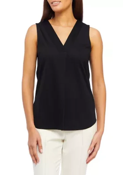 Women's Harmony Knit Pleat Front Top
