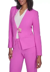 Women's Toggle Hardware Blazer