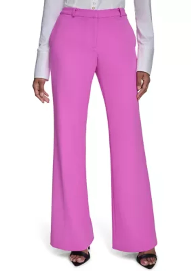 Women's Straight Leg Constructed Pants