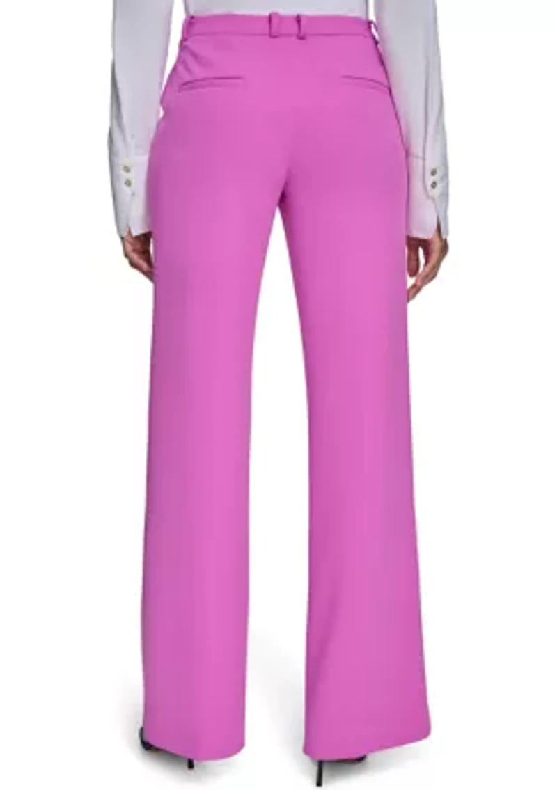 Women's Straight Leg Constructed Pants