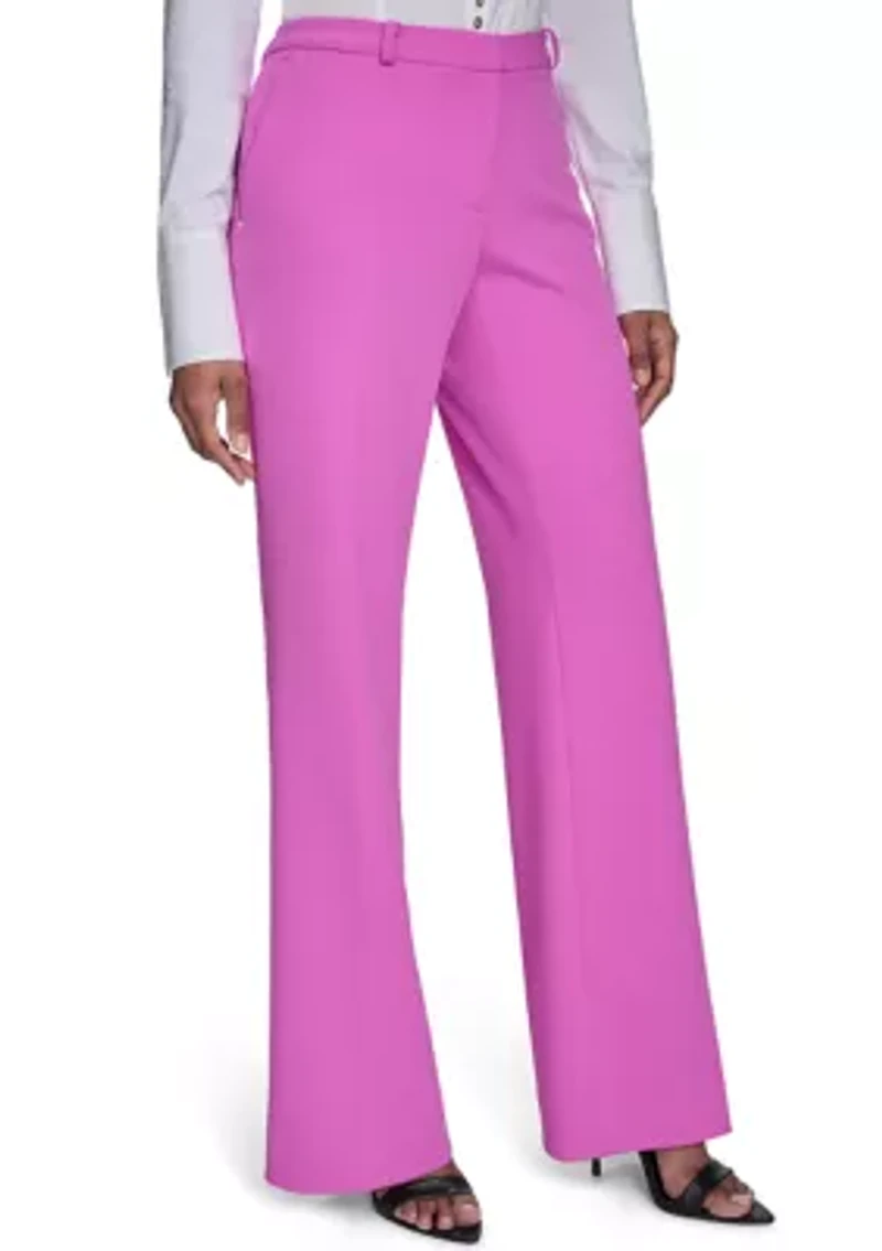 Women's Straight Leg Constructed Pants