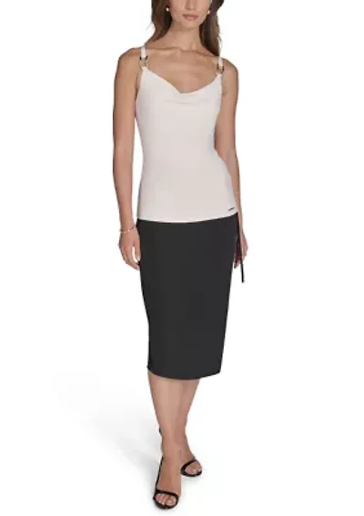 Women's Hardware Sleeveless Jersey Top
