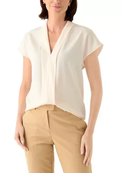 Women's Soft Suit Short Sleeve Top
