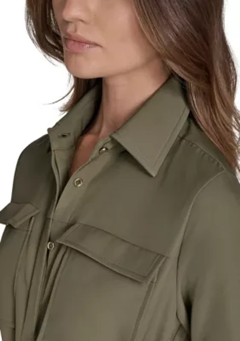 Women's Soft Suiting Belted Blazer
