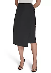 Women's Tie Wrap Skirt