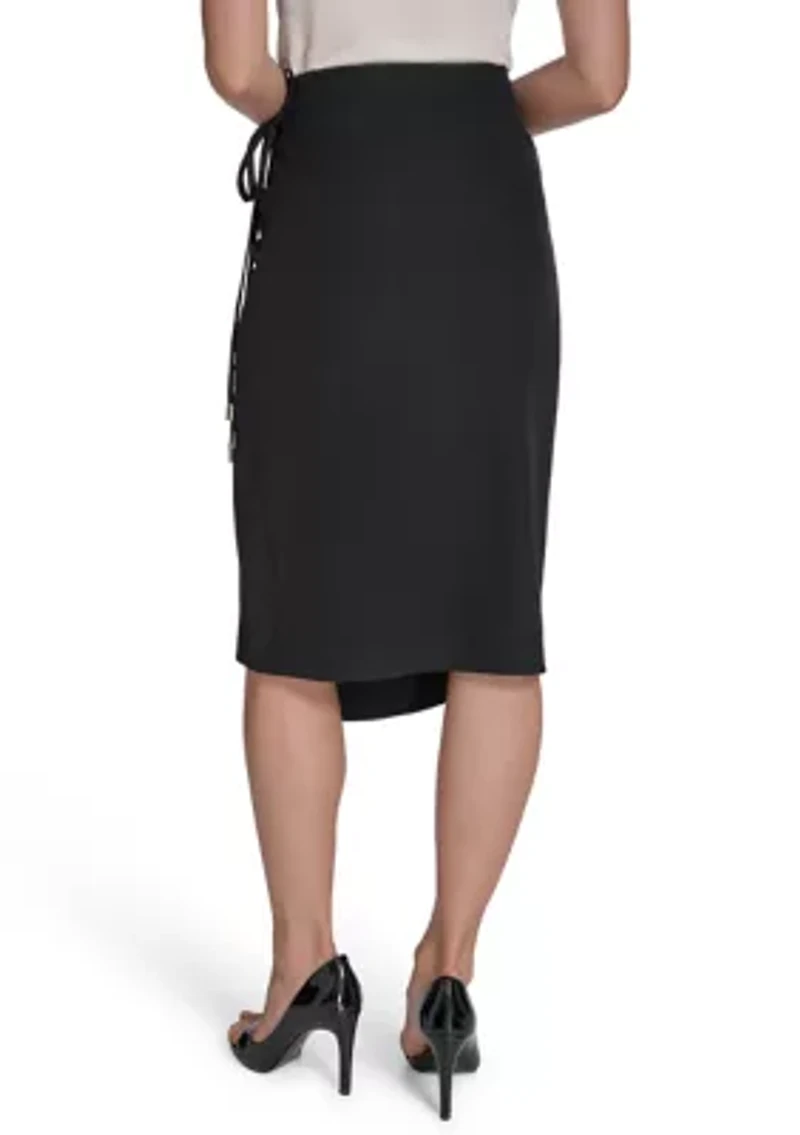 Women's Tie Wrap Skirt