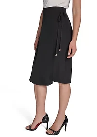 Women's Tie Wrap Skirt