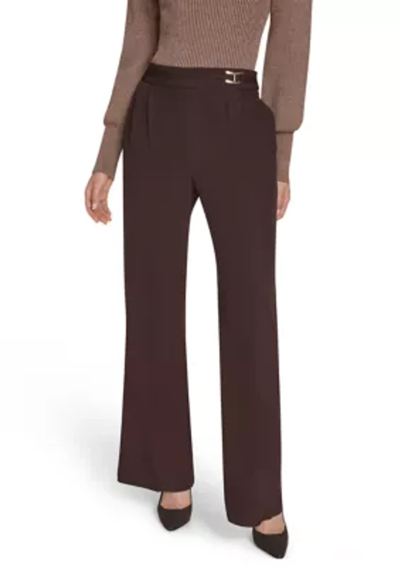 Women's Pull On Wide Leg Pants