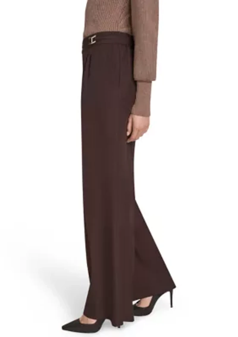 Women's Pull On Wide Leg Pants