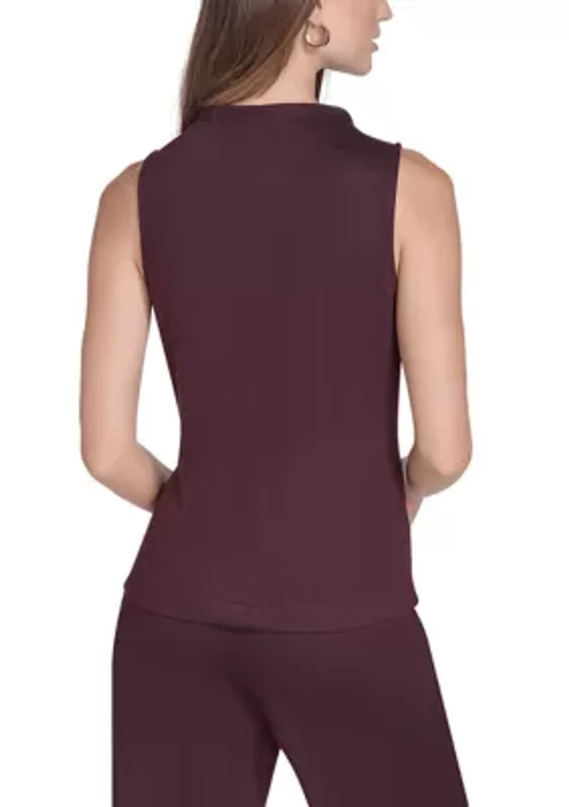 Women's Mock Neck Top