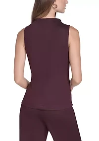 Women's Mock Neck Top